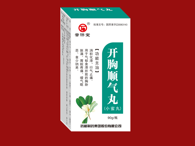 开胸顺气丸（小蜜丸）