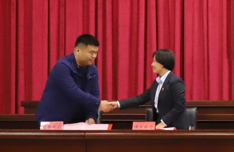 开元官方网页版参加保定市政银企重点项目对接会与保定银行达成授信合约