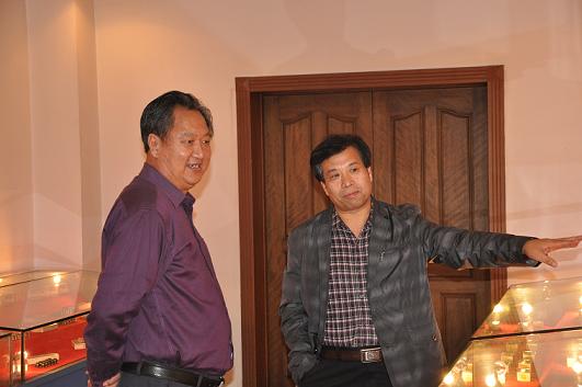 宛西药业董事长孙耀志来我公司参观