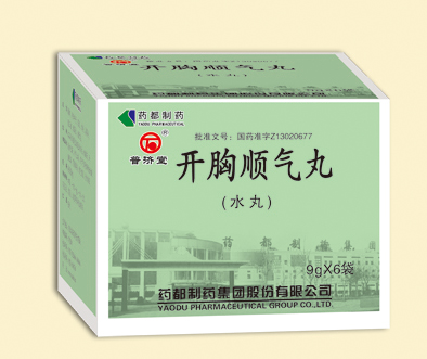开胸顺气丸（水丸9g*6）
