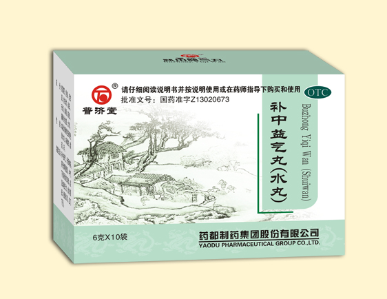 补中益气丸（水丸6g*10）