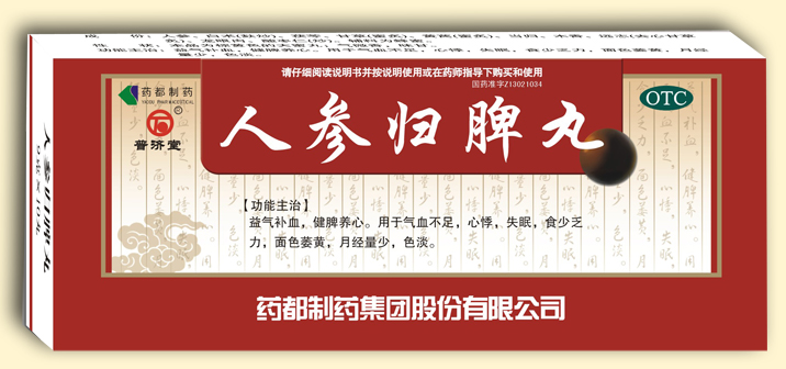 人参归脾丸（大蜜丸）